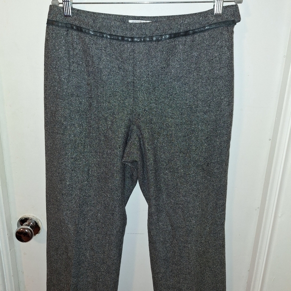 Pendleton Portland orgeon Women's Trouser‎ Pant in tweed Grey Size 12 petite - Picture 2 of 5